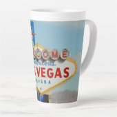 Tasse Latte Las Vegas (Angle droit)
