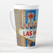 Tasse Latte Las Vegas (Angle gauche)
