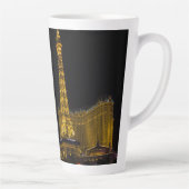 Tasse Latte Las Vegas la nuit Skyline (Droite)