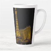 Tasse Latte Las Vegas la nuit Skyline (Droite)