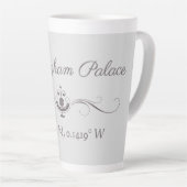 Tasse Latte Latitude et longitude du palais de Buckingham (Angle droit)