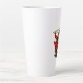 Tasse Latte L'atmosphère de la Coupe du Monde (Devant)