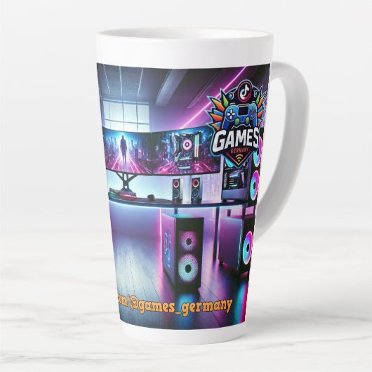 Tasse Latte Latte (Angle droit)