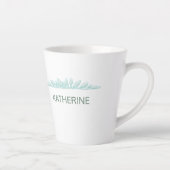 Tasse Latte Latte d'appréciation de l'assistant d'administrati (Droite)