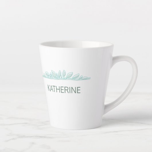 Tasse Latte Latte d'appréciation de l'assistant d'administrati (Droite)