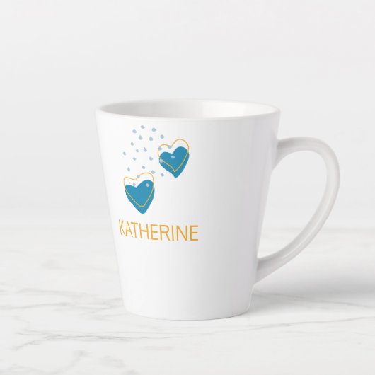 Tasse Latte Latte d'appréciation de l'assistant d'administrati (Droite)