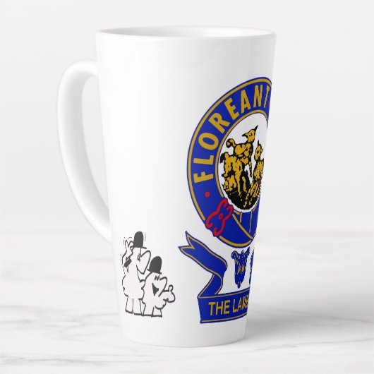 Tasse Latte Latte des agneaux (Angle gauche)