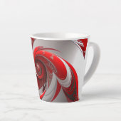 Tasse Latte Latte/Flèche rouge/SML/Mug Latte (Angle droit)