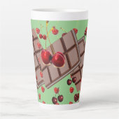 Tasse Latte Latte Lover Cherries (Devant)