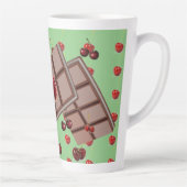 Tasse Latte Latte Lover Cherries (Droite)