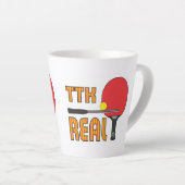 Tasse Latte Latte Mok (Angle droit)