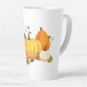 Tasse Latte Latte Mug-Citrouilles (Angle droit)