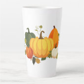 Tasse Latte Latte Mug-Citrouilles (Devant)