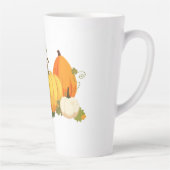 Tasse Latte Latte Mug-Citrouilles (Droite)