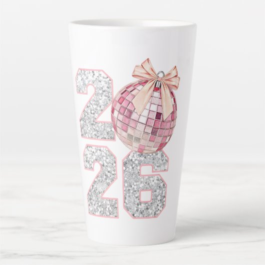 Tasse Latte Latte Mug-Happy New Year 2026 (Devant)