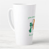 Tasse Latte Latte Mug, Mariage celte (Angle gauche)