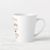 Tasse Latte Latte Mug-Thanksgiving (Droite)