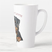 Tasse Latte Latte Rottweiler (Droite)
