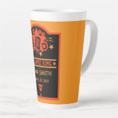 Tasse Latte Lauréat du karaoké (Angle droit)