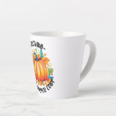 Tasse Latte L'automne est ma couleur préférée (Angle droit)