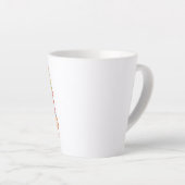 Tasse Latte L'Automne Est Pour Les Hugs Chauds Café Chaud Et É (Angle droit)