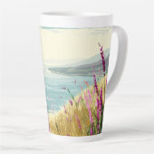 Tasse Latte L'avènement de Heather en mer (Angle droit)