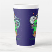 Tasse Latte l'aventure attend (Devant)