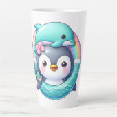 Tasse Latte L'aventure océanique de Penguin (Devant)