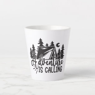 Tasse Latte L'aventure vous appelle