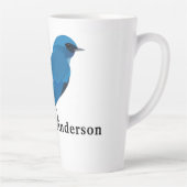 Tasse Latte Le Bleu du Bonheur Personnalisez (Droite)