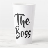 TASSE LATTE LE BOSS (Devant)