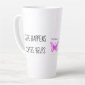 TASSE LATTE LE CAFÉ AIDE (Angle gauche)