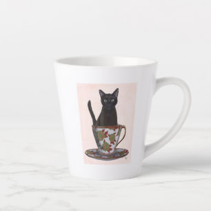 Tasse Latte Le Chat noir à la télé
