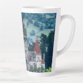 Tasse Latte Le château de Bran (Droite)