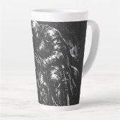 Tasse Latte Le Chevalier Déchu par BurnsInHell (Angle droit)