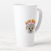 Tasse Latte Le chien loyal (Angle droit)