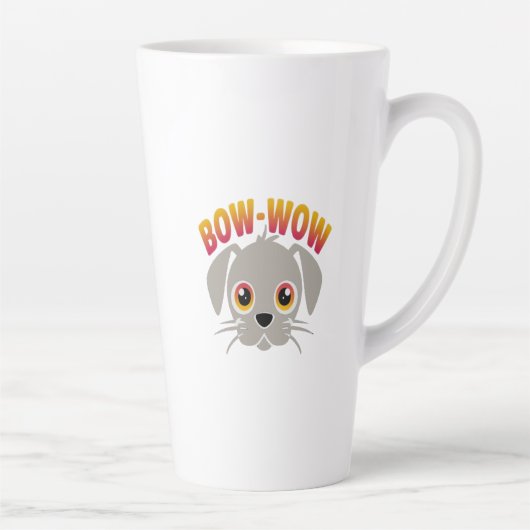 Tasse Latte Le chien loyal (Droite)