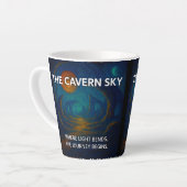 Tasse Latte Le ciel de la caverne (Angle gauche)
