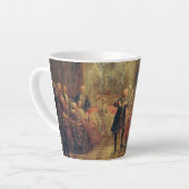 Tasse Latte Le Concert-Adolph Menzel Small (Angle gauche)