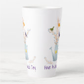 Tasse Latte Le Coq, Le Canard Et La Poule (Devant)