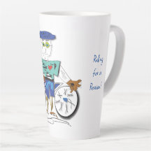 "Le Cycliste" - équitation pour une raison Latte M