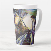 Tasse Latte Le destin hurlant de la vie (Angle droit)