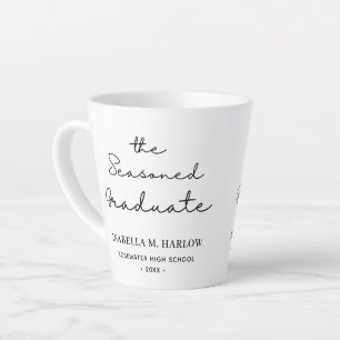 Tasse Latte Le Diplômé Sensé Personnalisé