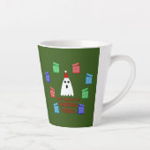 Tasse Latte Le fantôme de Noël présente drôle (Droite)
