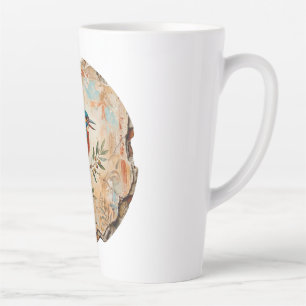 Tasse Latte Le Fragment du Martin-pêcheur : Le Messager Azurée