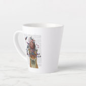 Tasse Latte Le gardien d'oiseaux Fox avec Artichoke (Angle gauche)
