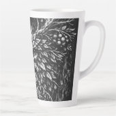 Tasse Latte Le Green Man par BurnsInHell (Droite)