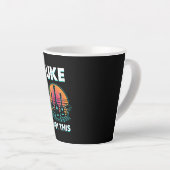 Tasse Latte Le Guitariste Uke A Obtenu Cet Anniversaire (Angle droit)