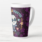 Tasse Latte le jour des morts (Angle droit)