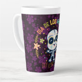 Tasse Latte le jour des morts (Angle gauche)
